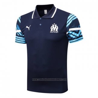 Camisola Polo del Olympique Marsella 2022-2023 Azul Marino