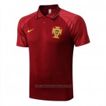 Camisola Polo del Portugal 2022-2023 Vermelho