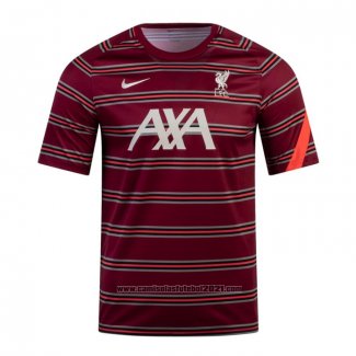 Camisola Pre-Jogo Liverpool 2022 Vermelho