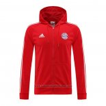 Jaqueta Hoodie Bayern de Munique 2022-2023 Vermelho