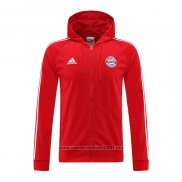 Jaqueta Hoodie Bayern de Munique 2022-2023 Vermelho