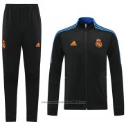 Jaqueta de Treinamento Real Madrid 2021-2022 Preto