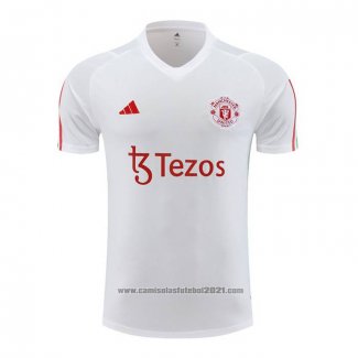 Treinamento Manchester United 2023-2024 Branco