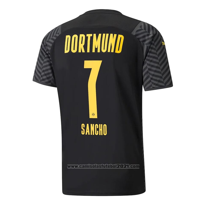 Camisola Dortmund Jogador Sancho 2º 2021-2022